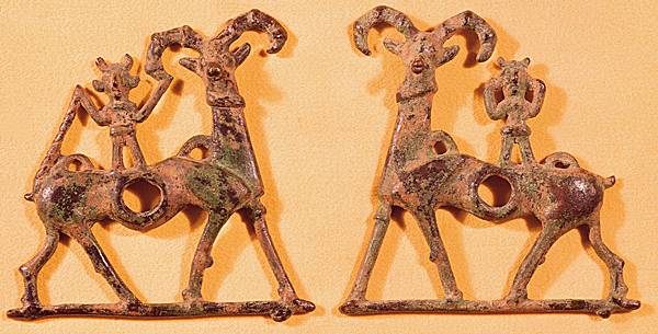 Mors de chevaux du Lorestan, bronze