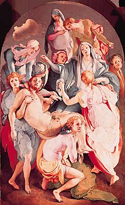 Le Pontormo, Déposition de croix