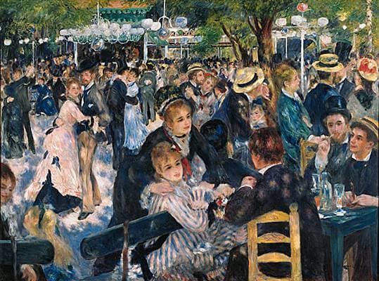 Auguste Renoir, Bal du Moulin de la Galette