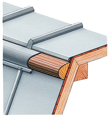 Boursault du brisis d'un toit