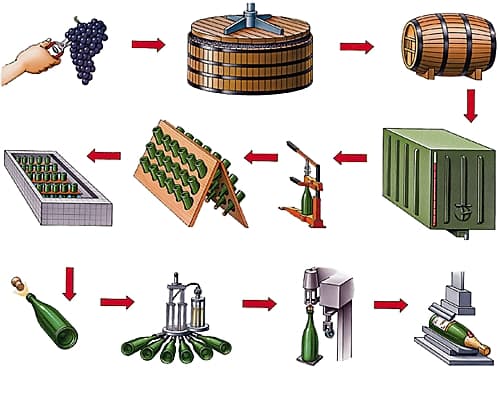 Élaboration du champagne
