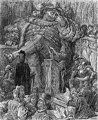 Gustave Doré, illustration pour la Vie inestimable du Grand Gargantua