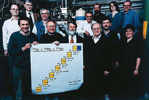 Équipe de physique nucléaire du GSI de Darmstadt