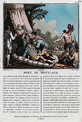 Mort de Montcalm de Saint-Véran