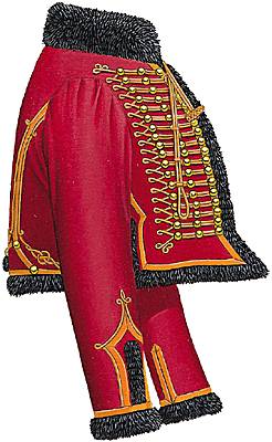 Pelisse de chasseur à cheval de la Garde impériale