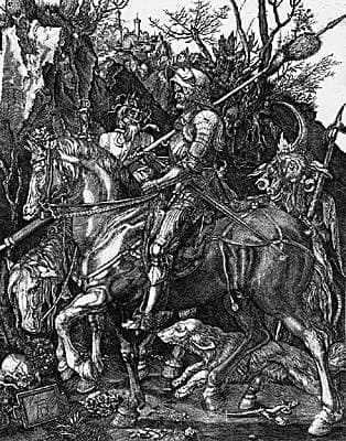 Albrecht Dürer, le Chevalier, la Mort et le Diable