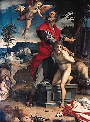 Andrea del Sarto, <i>le Sacrifice d'Abraham</i>