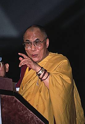 Le dalaï-lama, juillet 1989