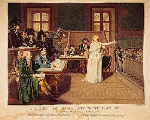 Marie-Antoinette devant le Tribunal révolutionnaire
