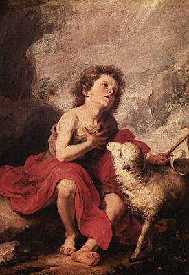 Murillo, <i>Saint Jean-Baptiste enfant</i>