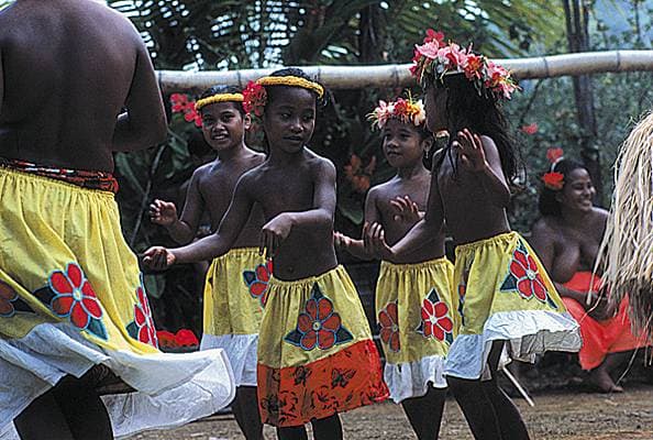 Danse traditionnelle à Pohnpei