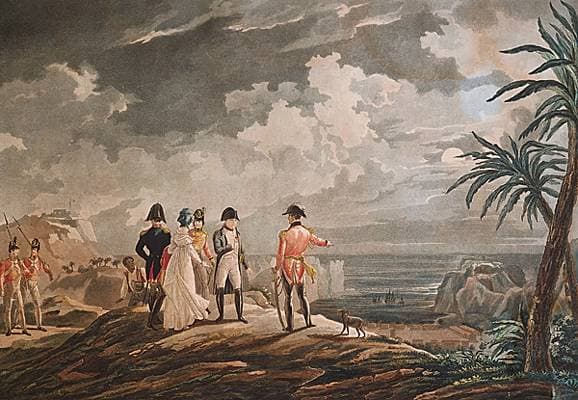 Napoléon dans l'île de Sainte-Hélène – Média LAROUSSE