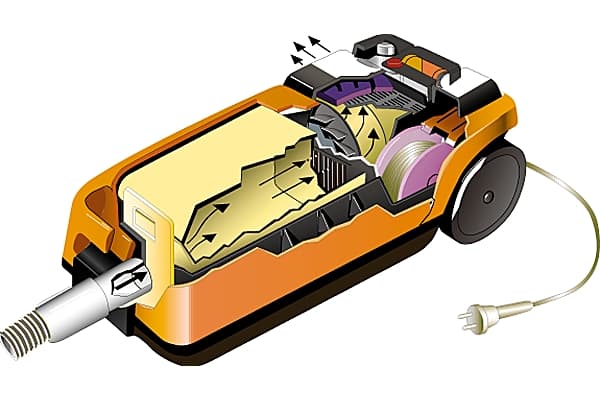 Aspirateur-traîneau