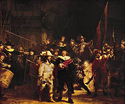 Rembrandt, <i>la Ronde de nuit</i>
