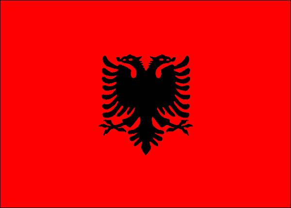 Drapeau de l'Albanie – Média LAROUSSE
