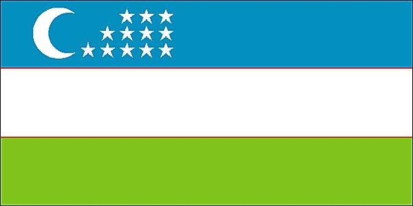 ouzbekistan drapeau