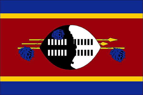 Drapeau de l'Eswatini