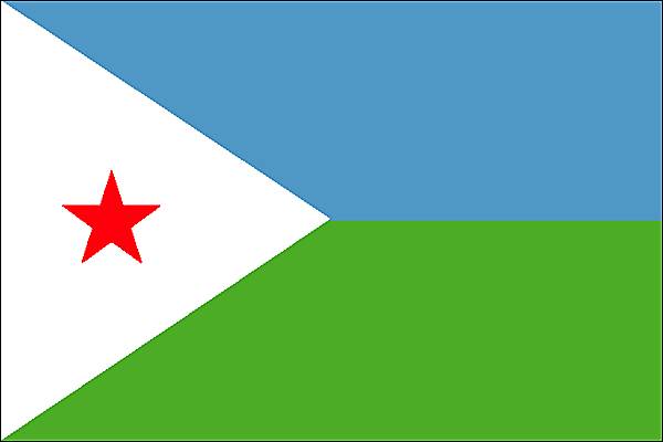 Drapeau de la République de Djibouti
