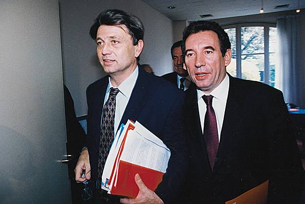 Alain Madelin et François Bayrou