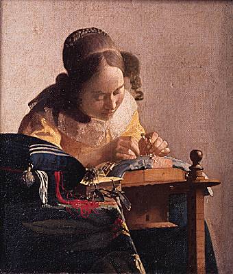 Johannes Vermeer, la Dentellière