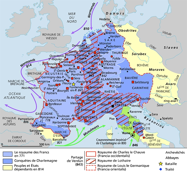 L'Empire carolingien