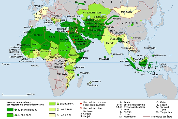 L'islam dans le monde aujourd'hui