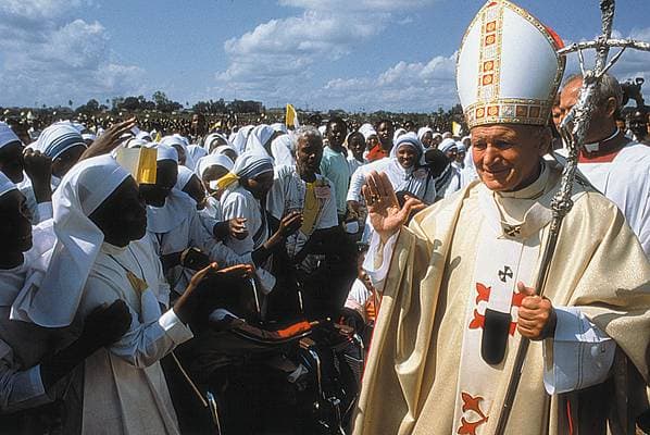Jean-Paul II en Tanzanie