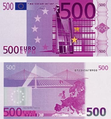 Billet de 500 euros – Média LAROUSSE