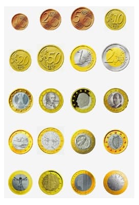 Euro, les pièces de monnaie – Média LAROUSSE