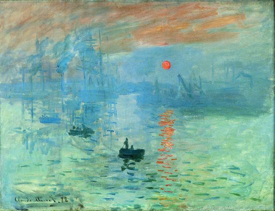 Claude Monet, <i>Impression, soleil levant</i>