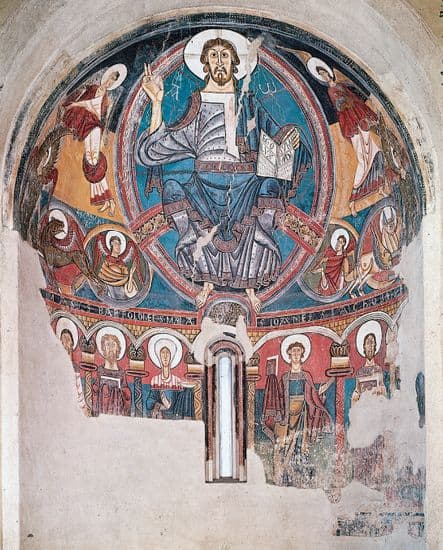Christ pantocrator, église Saint-Clément de Tahull