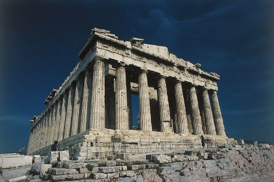 Parthénon, Athènes – Média LAROUSSE