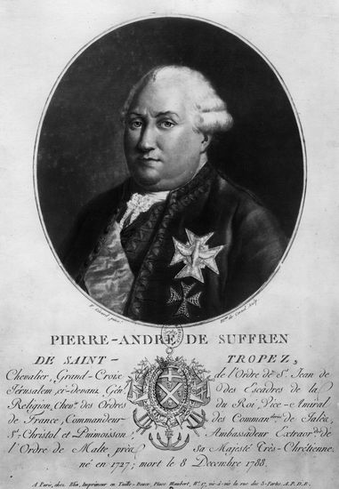 Pierre André de Suffren de SaintTropez Média LAROUSSE