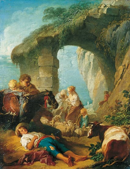 François Boucher, la Vie champêtre