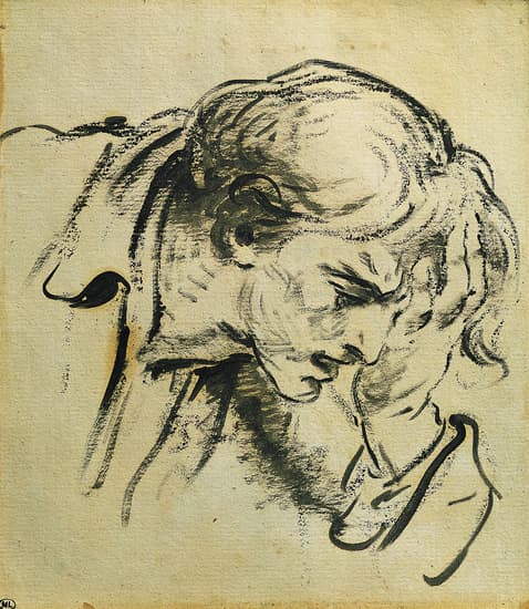 Jean-Baptiste Greuze, Étude d'expression pour le Fils puni