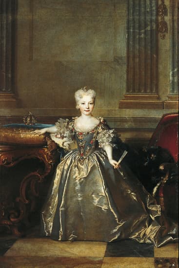Nicolas de Largillière, Portrait de l'infante Marie-Anne-Victoire de Bourbon