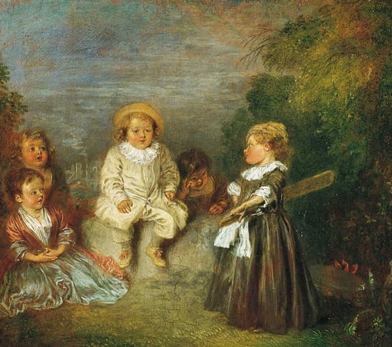 Antoine Watteau, <i>Heureux âge ! Age d'or...</i>