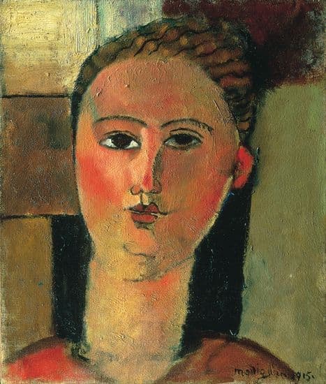 Amedeo Modigliani, <i>la Fille rousse</i>