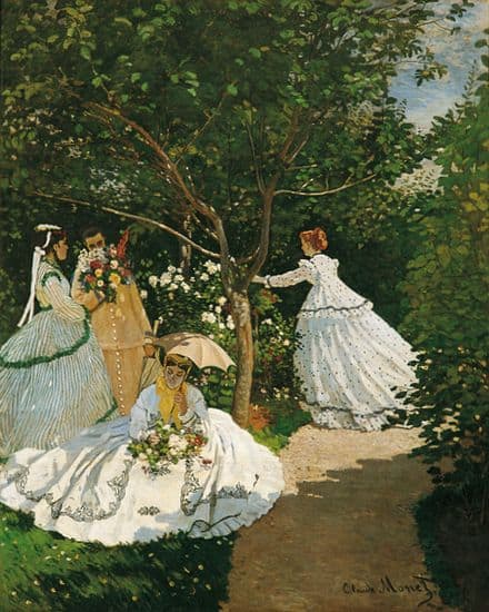 Claude Monet, Femmes au jardin