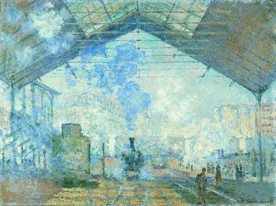 Claude Monet, la Gare Saint-Lazare