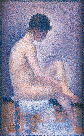 Georges Seurat, Poseuse de profil