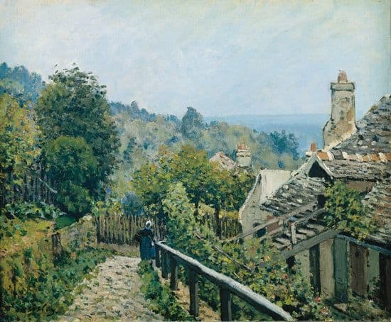 Alfred Sisley, Louveciennes, sentier de la Mi-Côte