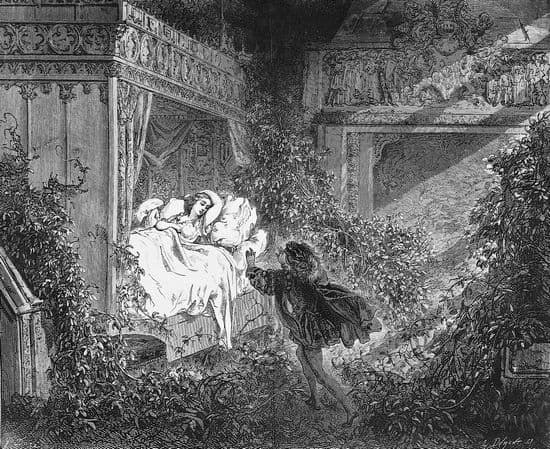 Gustave Dor Illustration Pour La Belle Au Bois Dormant M dia LAROUSSE gustave-dor-illustration-pour-la-belle-au-bois-dormant-m-dia-larousse