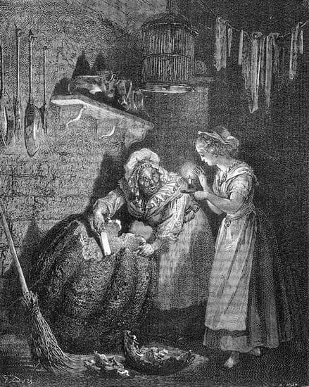 Gustave Doré, illustration pour <i>Cendrillon</i>