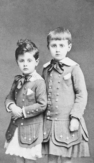 Marcel Proust et son frère Robert