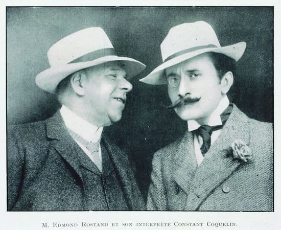 Edmond Rostand et Constant Coquelin