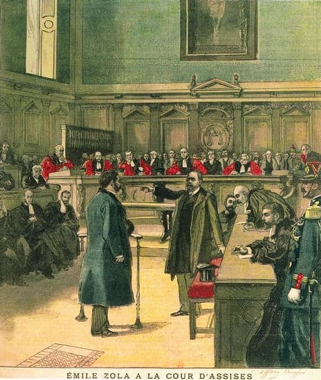 Émile Zola à la cour d'assises