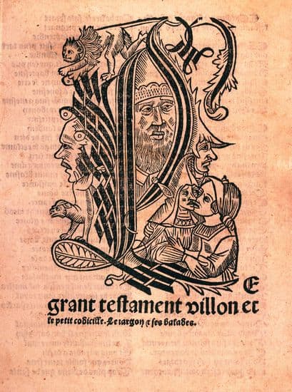 François Villon, le Testament François Villon, le Testament