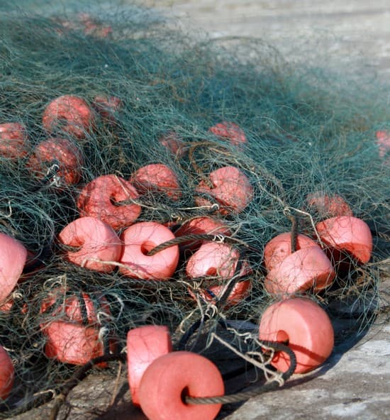 Filets de pêche et flotteurs