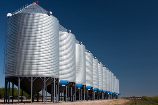 Enfilade de silos à grains
